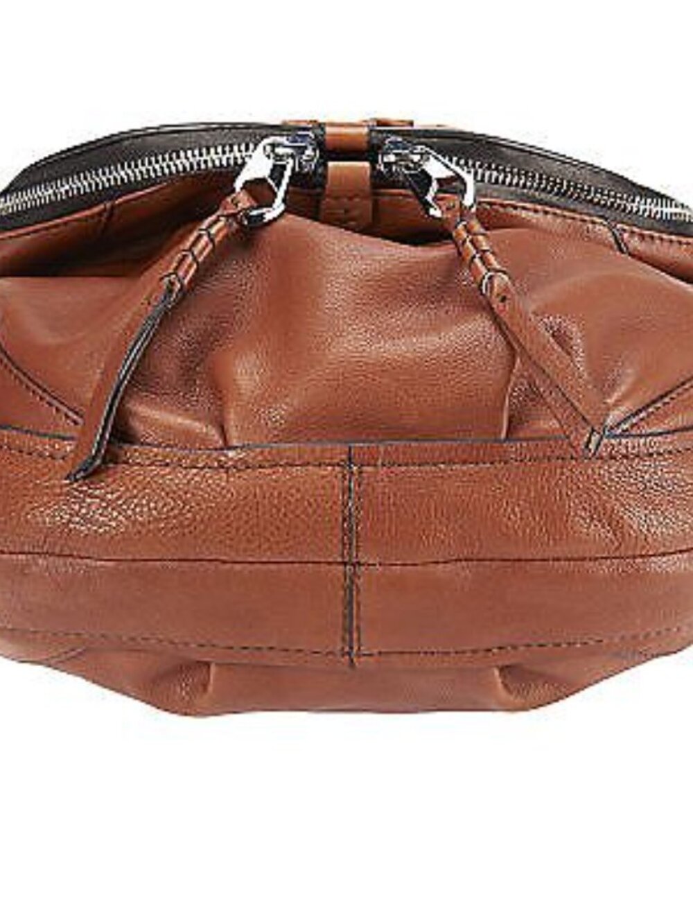 orYANY Leather Cassie Hobo with Front Pouch & Braided Detail - Picture 7 of 11